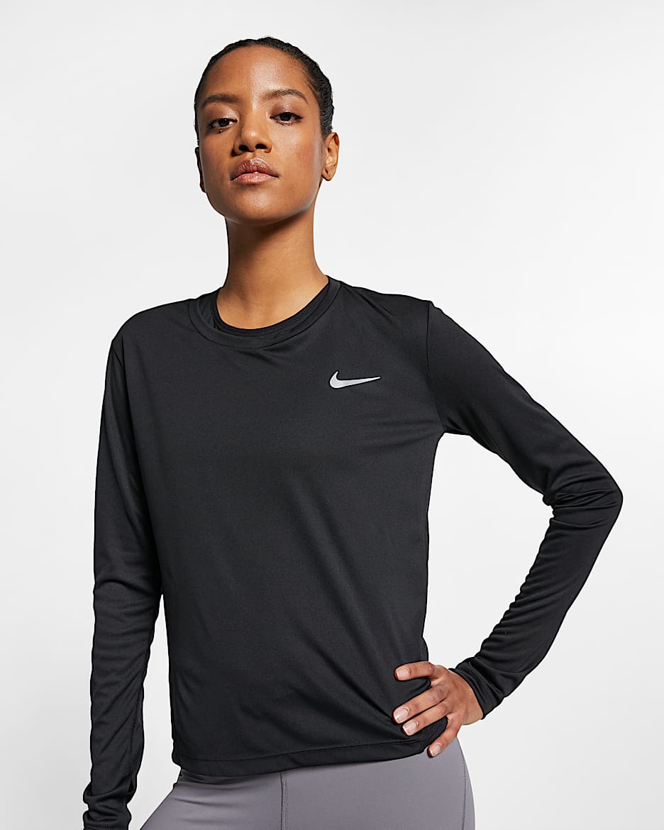 NIKE公式】ナイキ マイラー ウィメンズ ランニングトップ